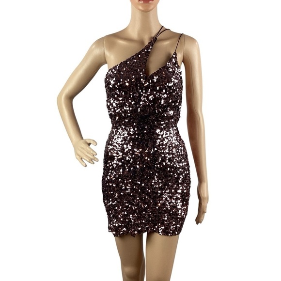 ASTR The Label Sequin Mini Dress Size XS - Picture 1 of 7